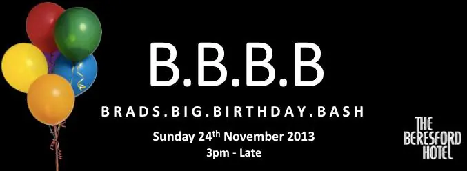 B.B.B.B 2013 invitation