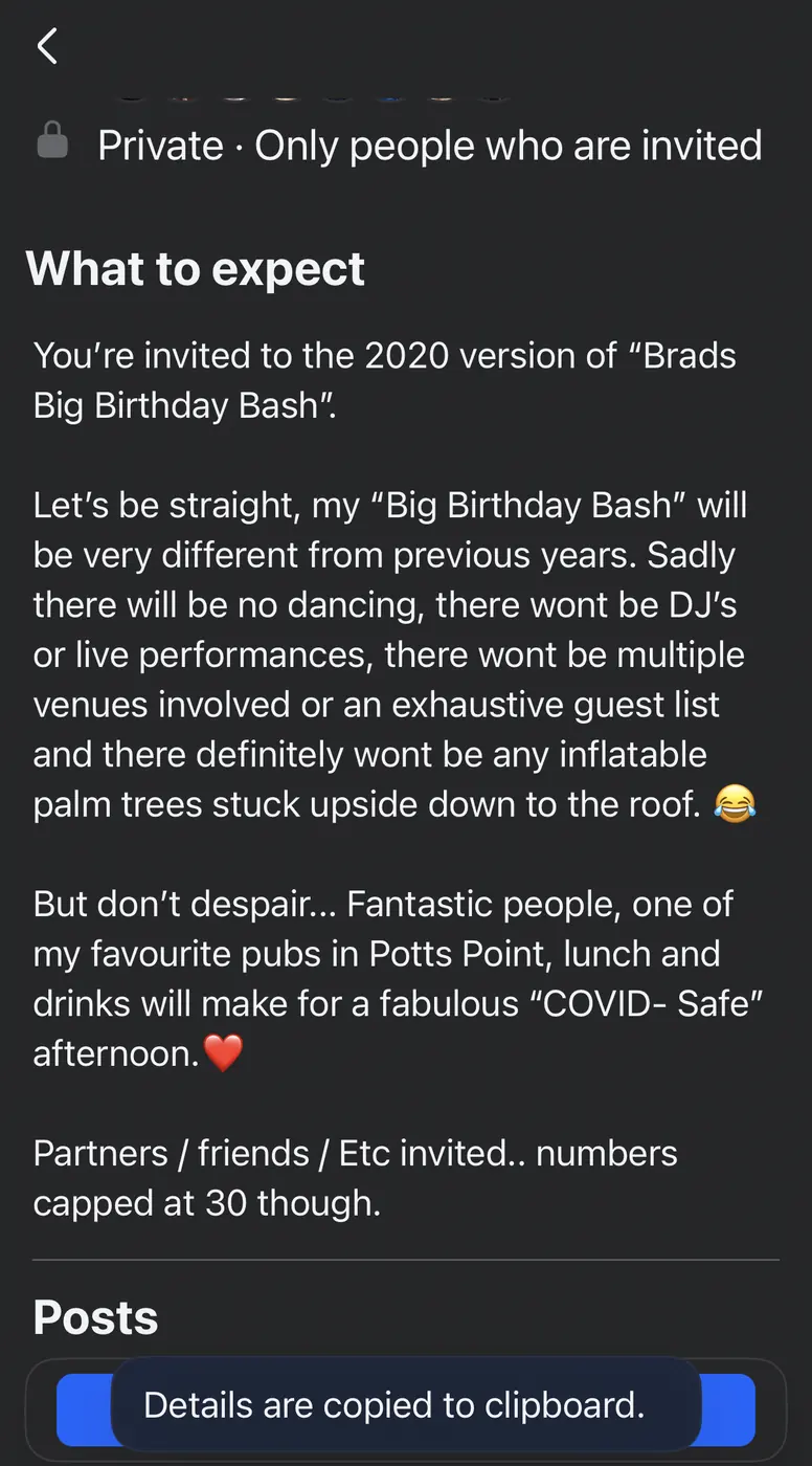 B.B.B.B 2020 invitation